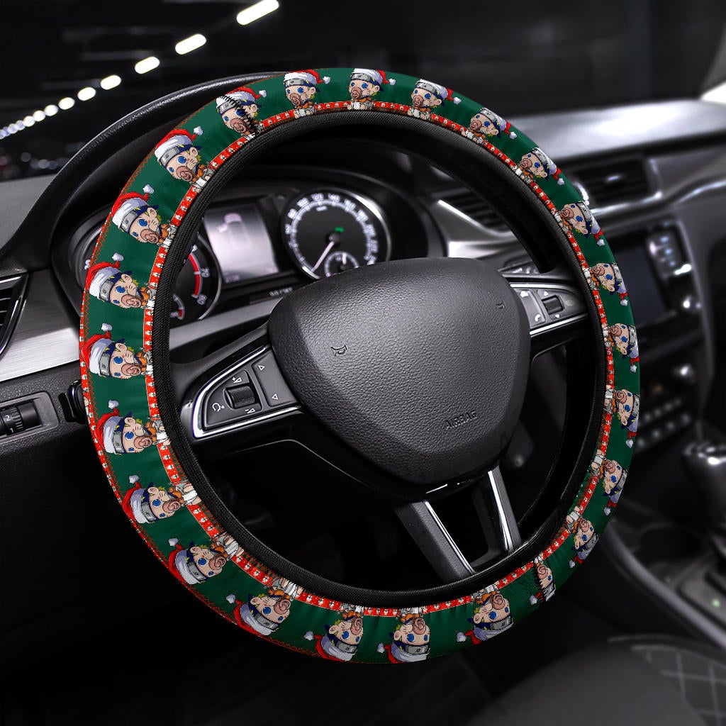 Baby Santa Naruto Demon Slayer Anime Premium Custom Car Steering Wheel Cover 2 Nearkii