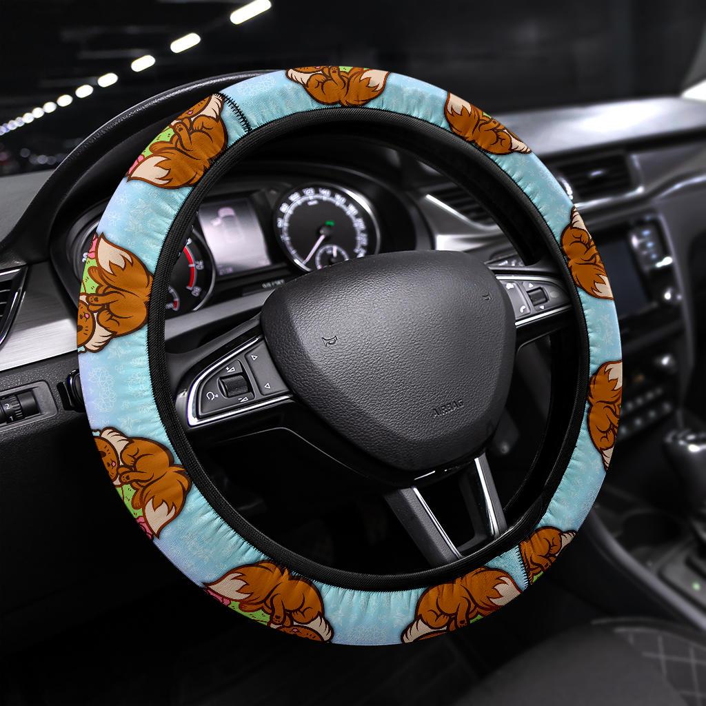 Eevee Pokemon Car Steering Wheel Cover Nearkii