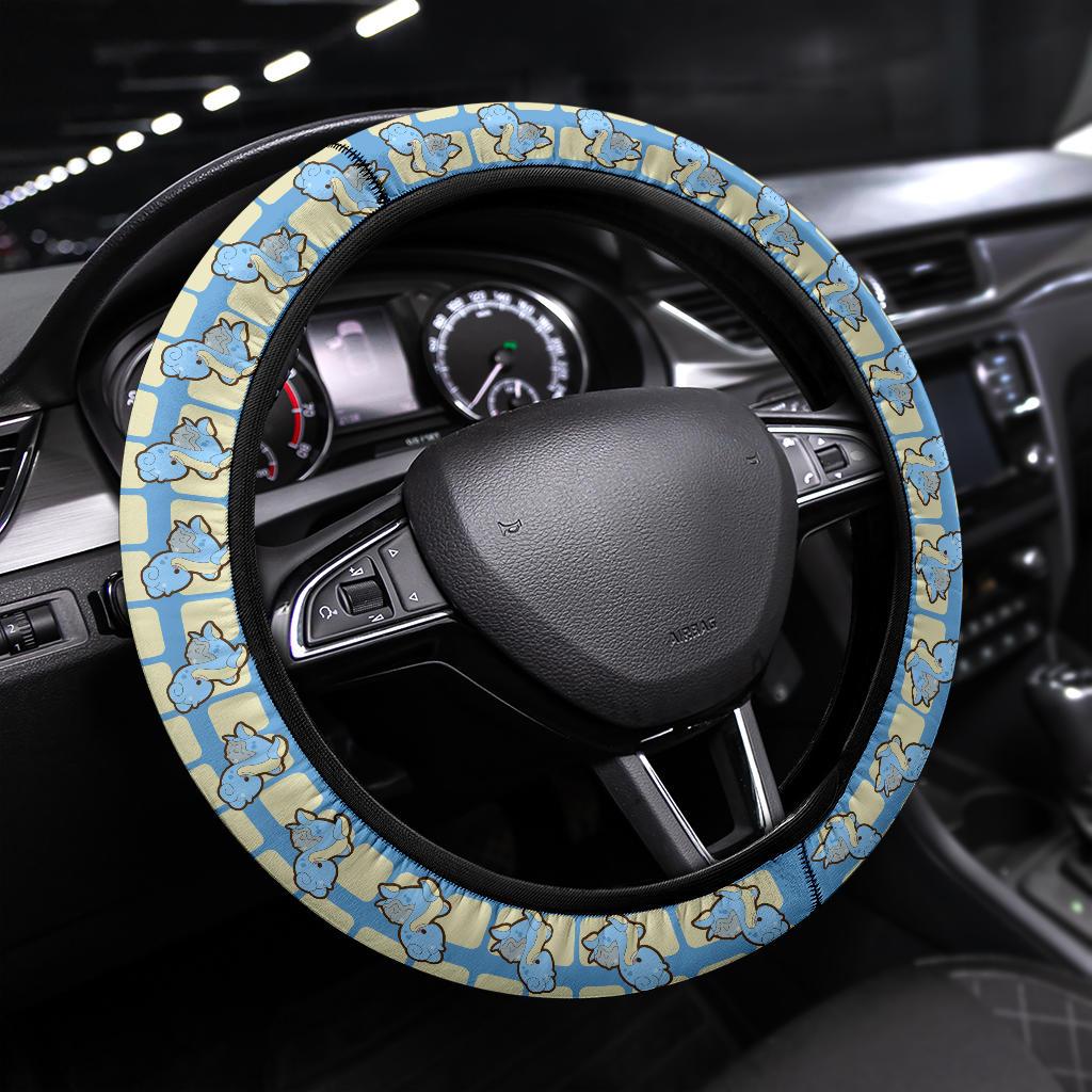 Lapras Pokemon Premium Custom Car Steering Wheel Cover Nearkii