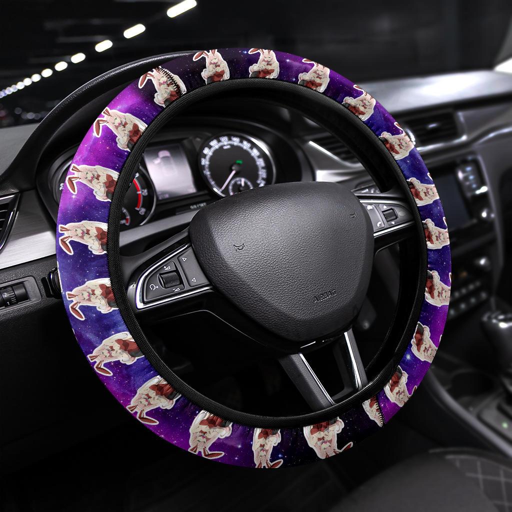 Zero Two Bunny Anime Custom Car Steering Wheel Cover Nearkii