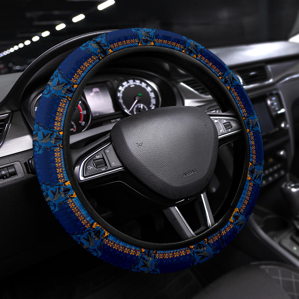 Harry Potter Ravenclaw Christmas Premium Custom Car Steering Wheel Cover Nearkii