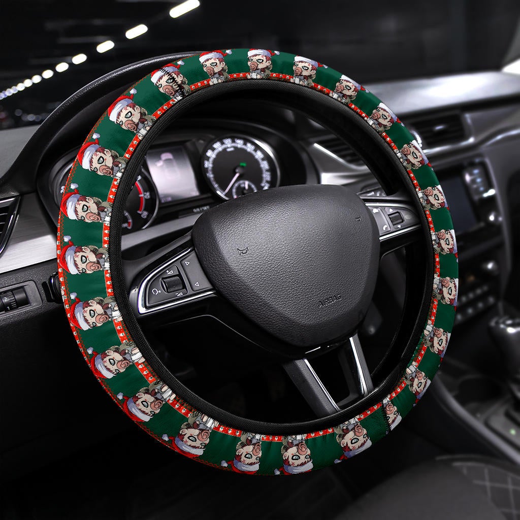 Baby Santa Gaara Naruto Demon Slayer Anime Premium Custom Car Steering Wheel Cover 1 Nearkii