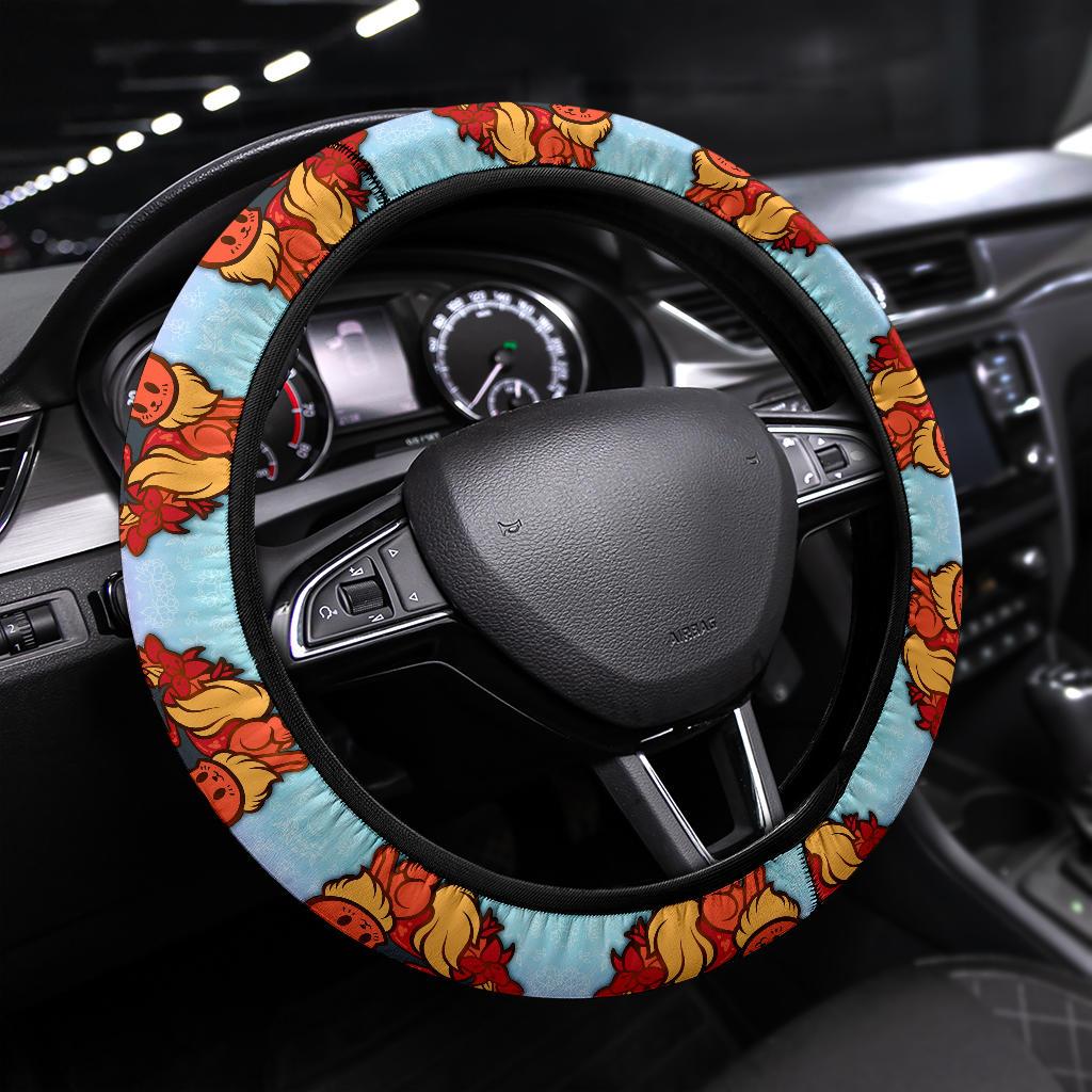 Flareon Pokemon Car Steering Wheel Cover Nearkii