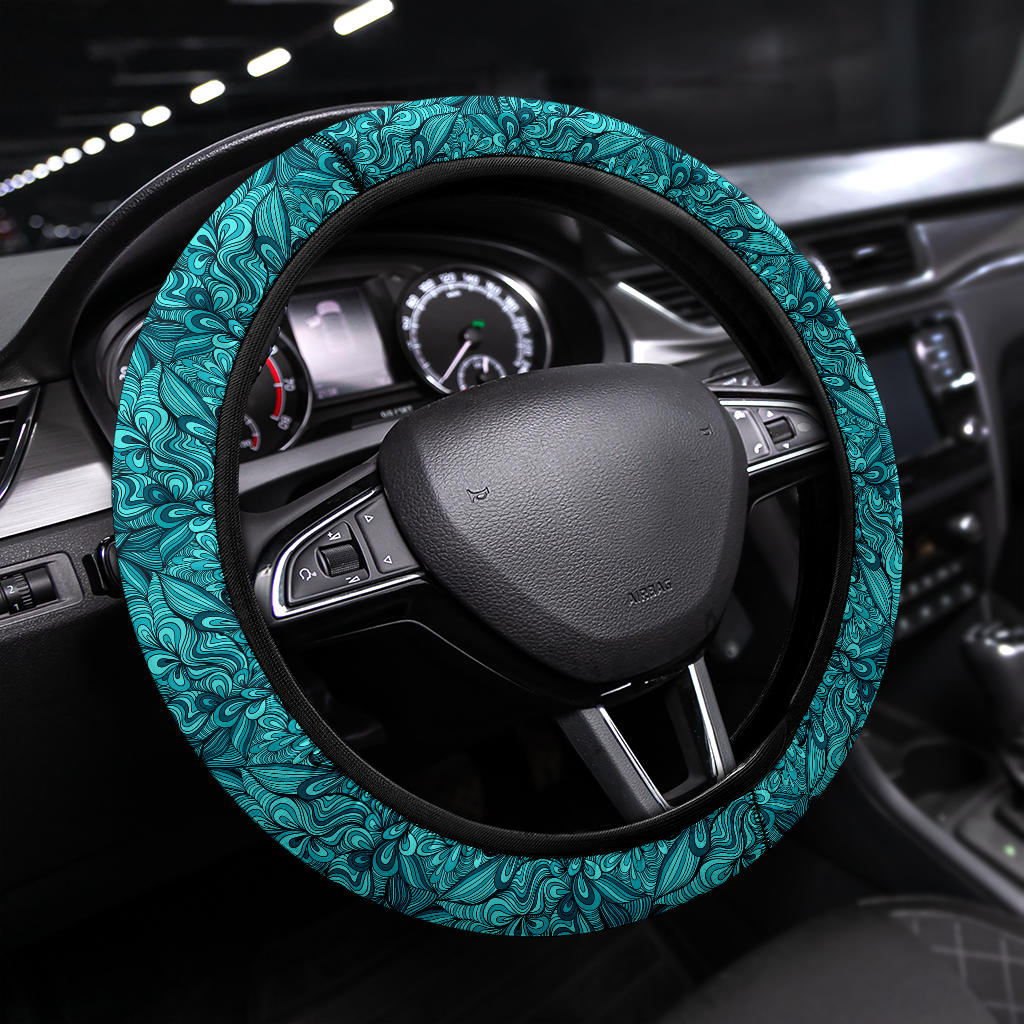 Ocence Blue Premium Car Steering Wheel Cover Nearkii