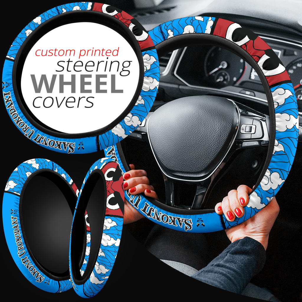 Kimetsu No Yaiba Sakonji Urokodaki Car Steering Wheel Cover Nearkii