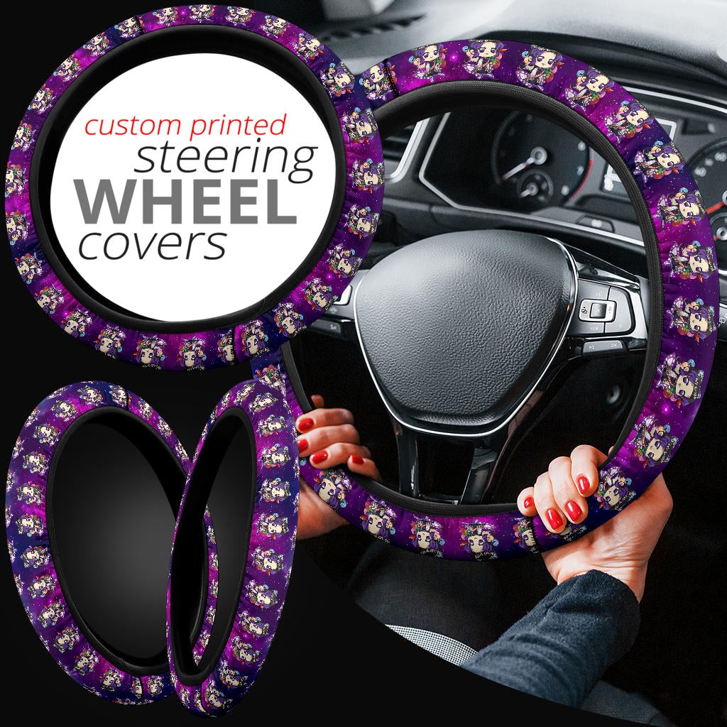 Shinobu Kocho Demon Slayer Anime Premium Custom Car Steering Wheel Cover 2 Nearkii