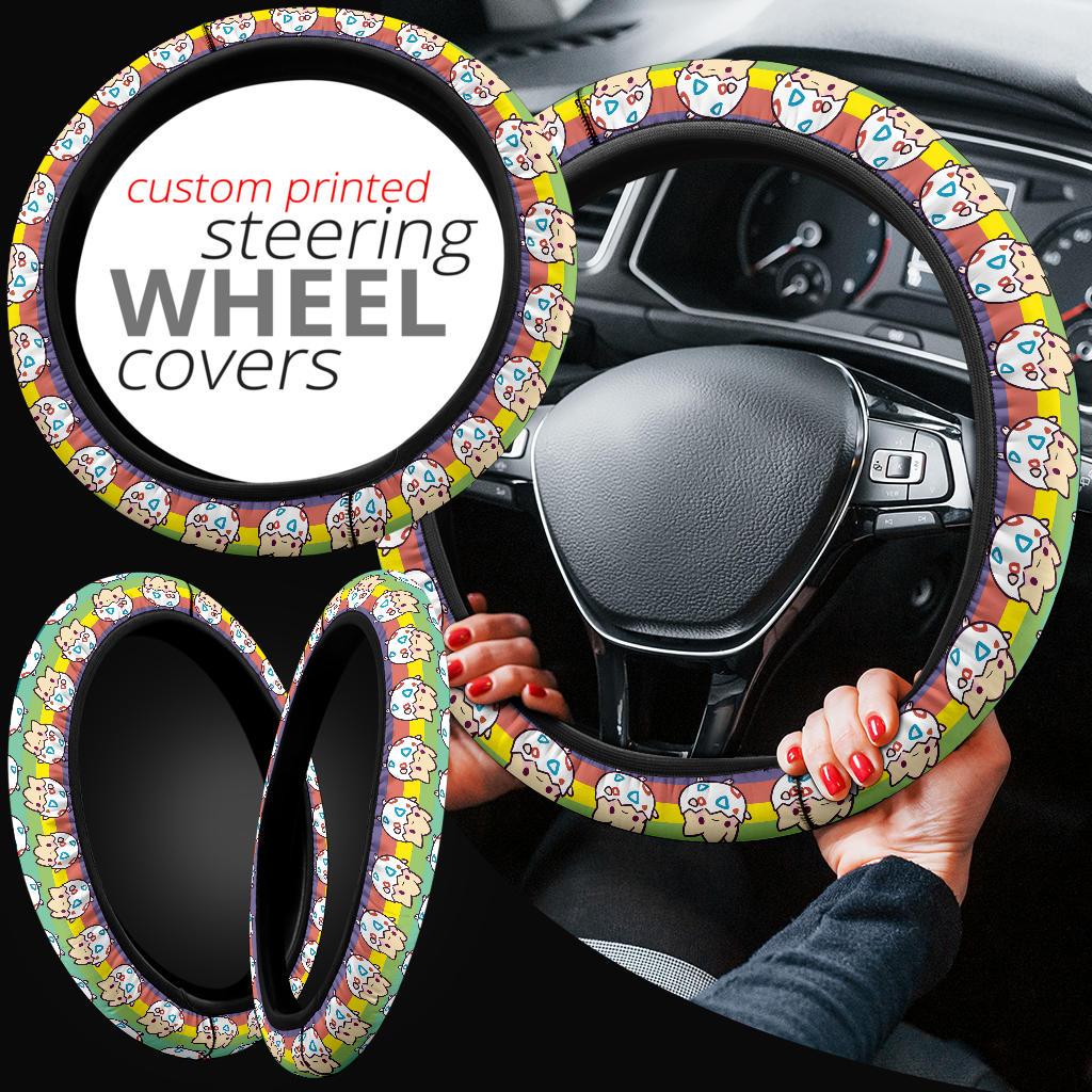 Togepi Pokemon Anime Custom Car Steering Wheel Cover Nearkii