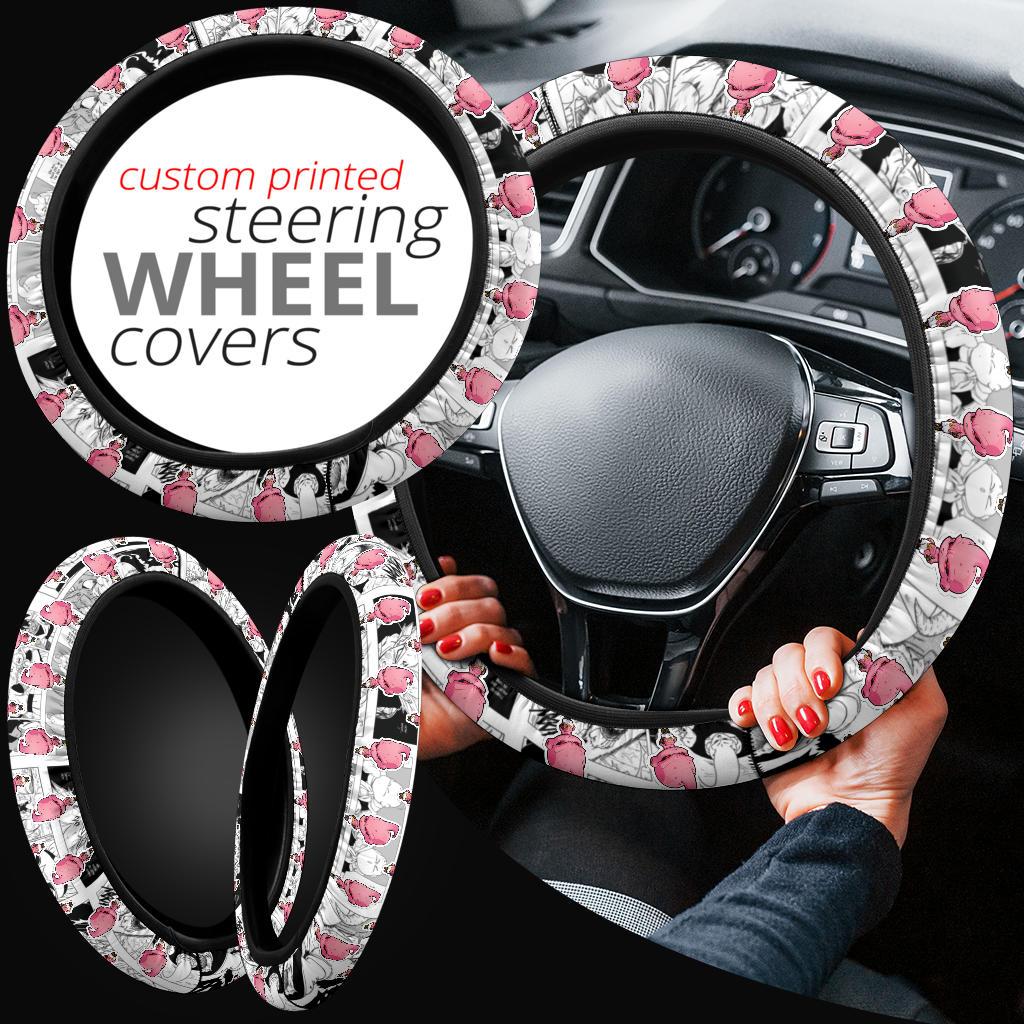 Majin Buu Anime Custom Car Steering Wheel Cover Nearkii