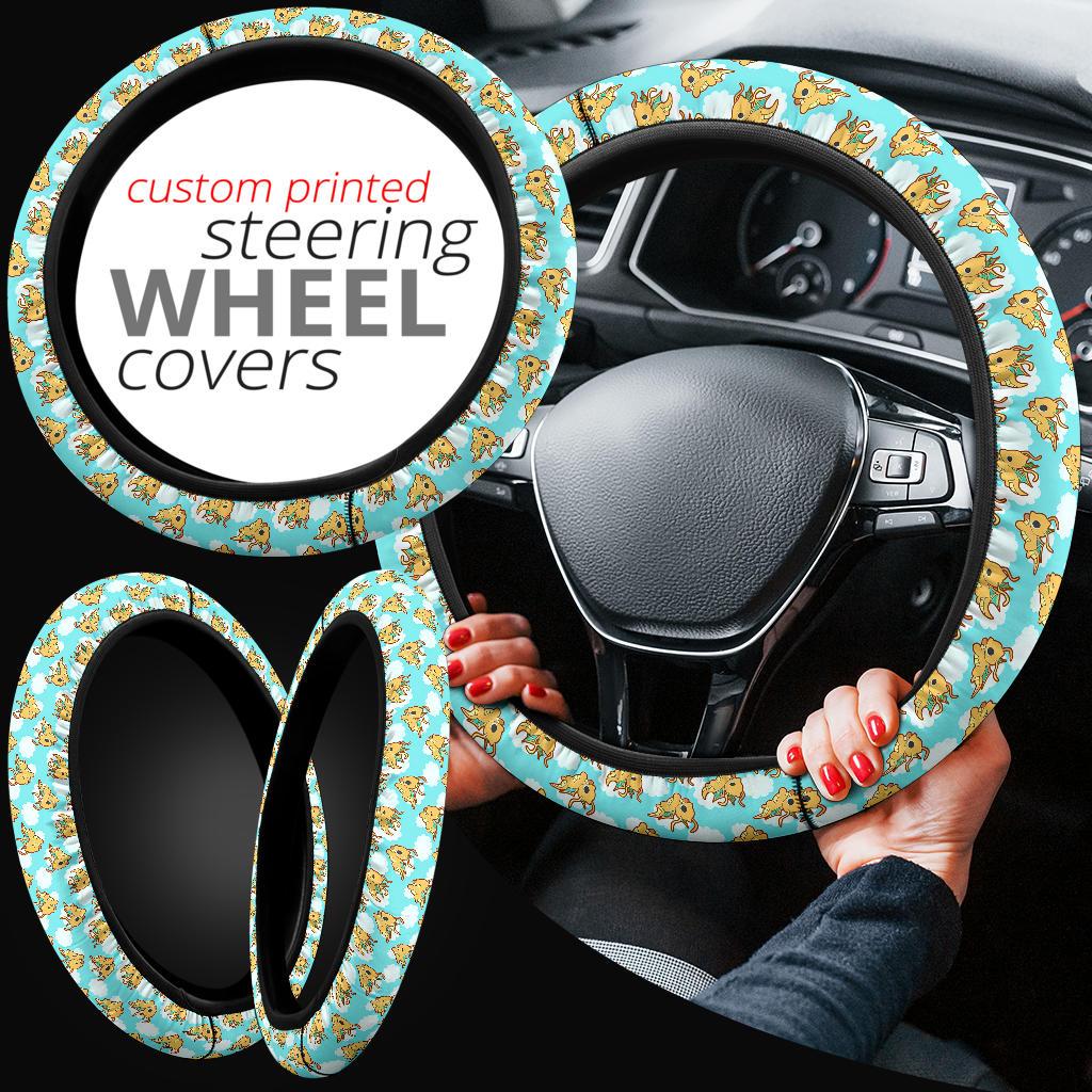 Dragonite Pokemon Car Steering Wheel Cover 2 Nearkii