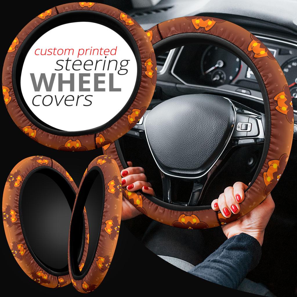 Pumpkaboo Pokemon Car Steering Wheel Cover Nearkii