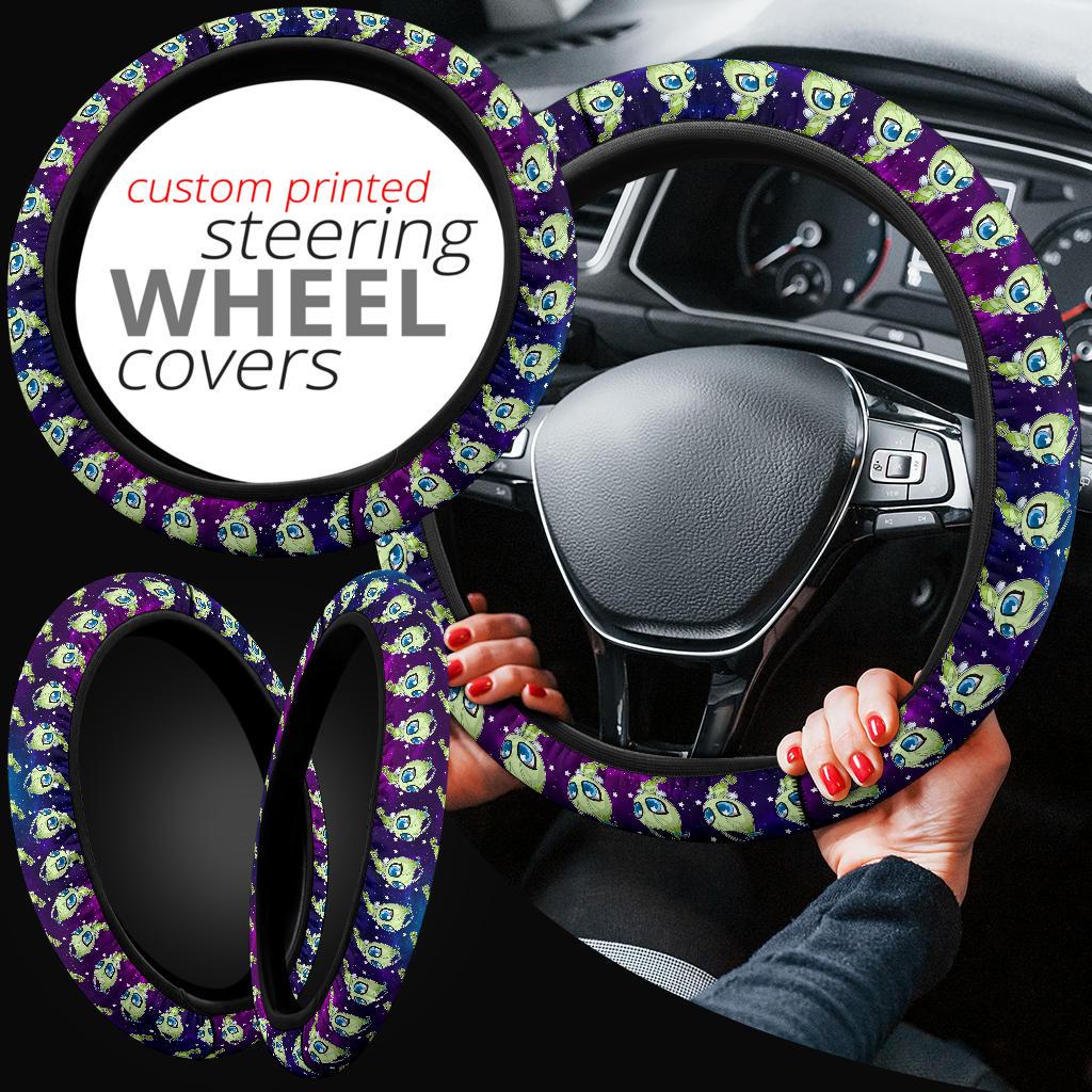 Celebi Pokemon Anime Custom Car Steering Wheel Cover Nearkii