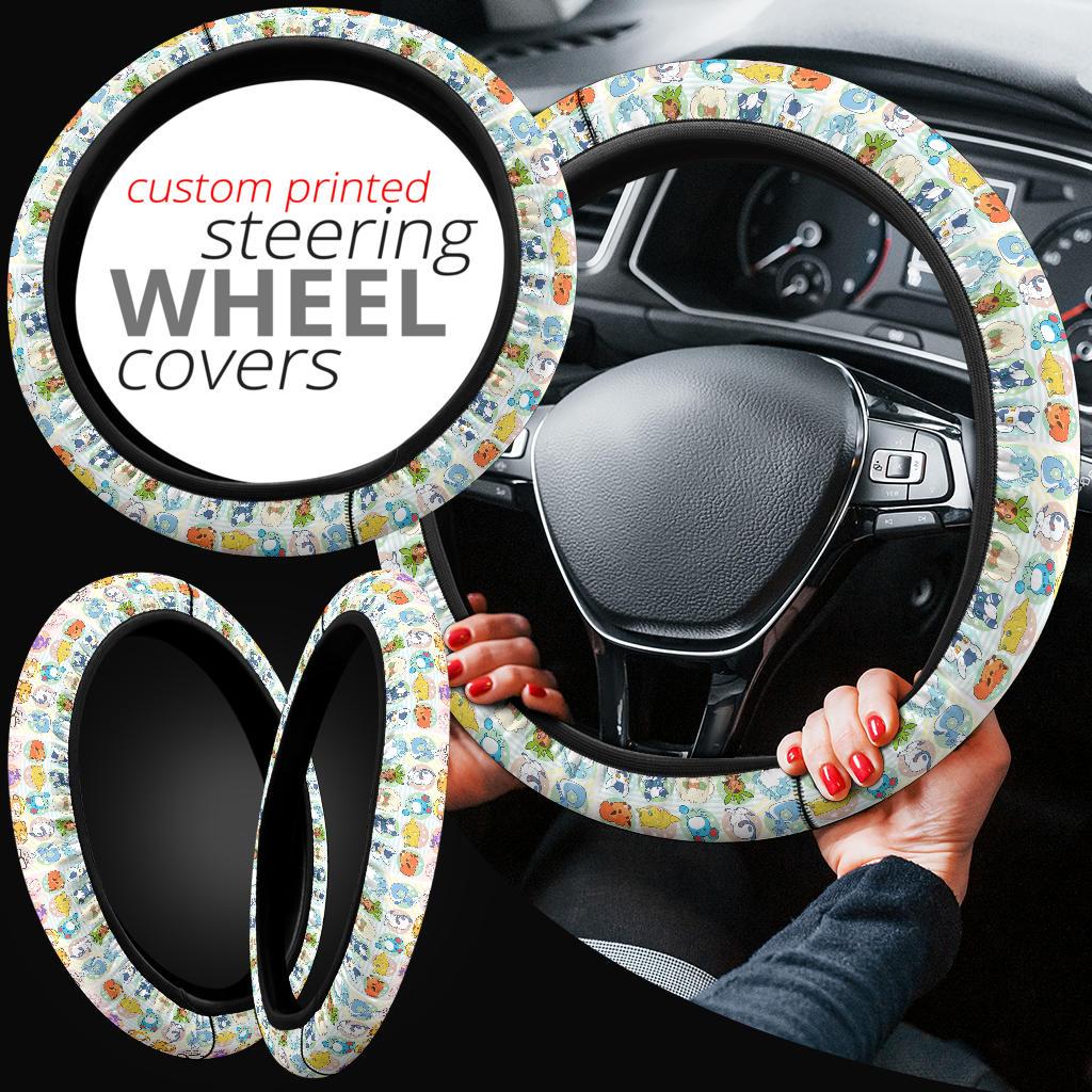 Cute Pokemon Car Steering Wheel Cover Nearkii