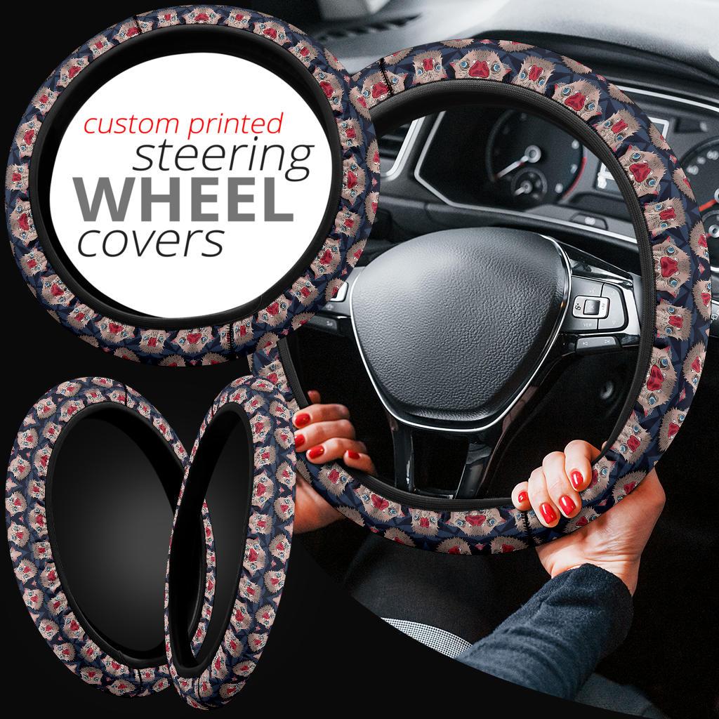 Hashibira Inosuke Demon Slayer Anime Car Steering Wheel Cover 5 Nearkii