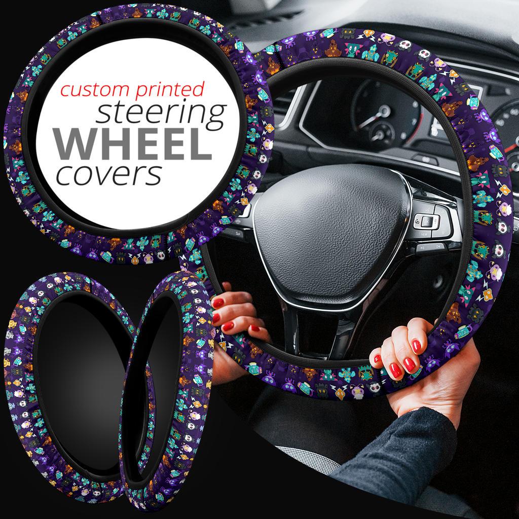 Ghosties Pokemon Car Steering Wheel Cover Nearkii