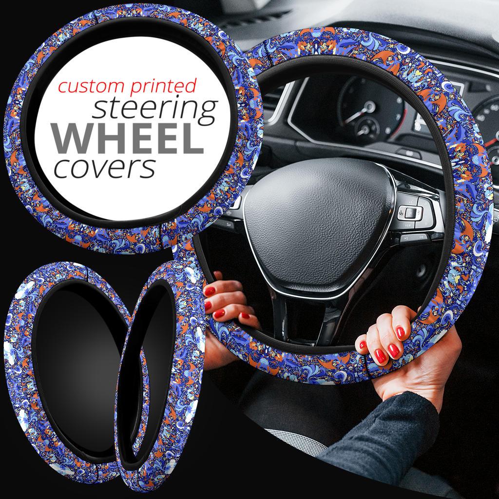 Pattern Pokemon Dragon Car Steering Wheel Cover 1 Nearkii