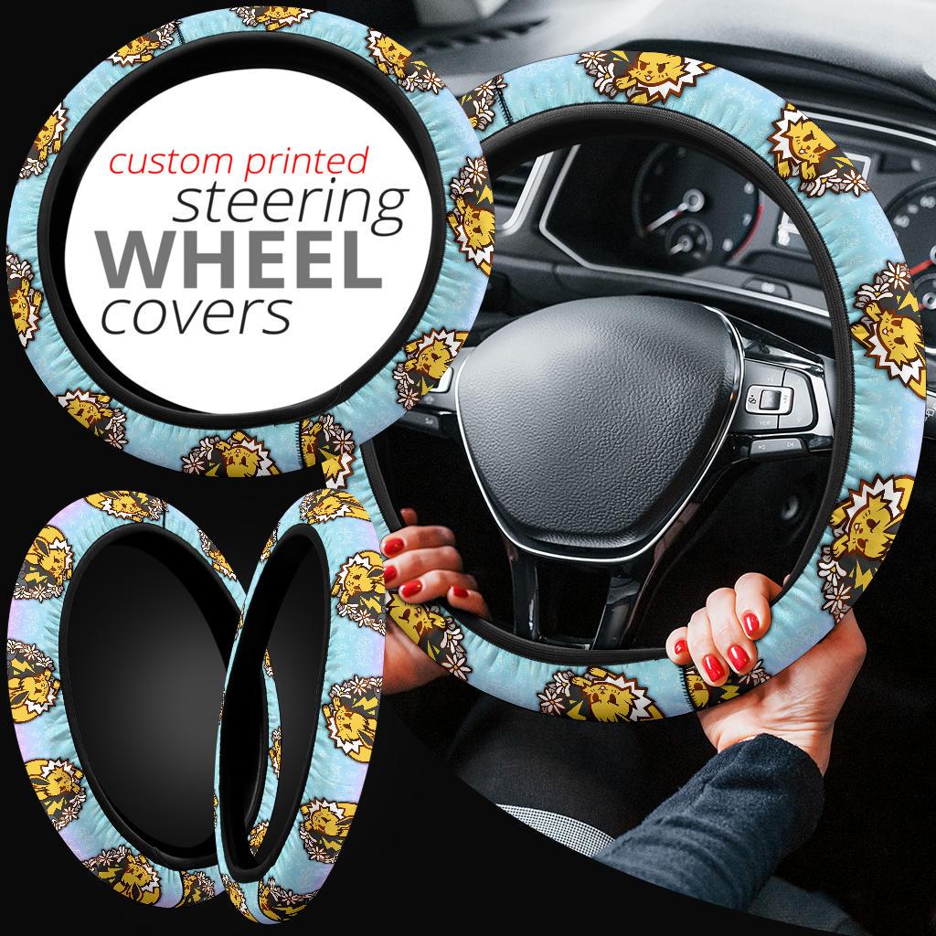 Jolteon Pokemon Car Steering Wheel Cover Nearkii