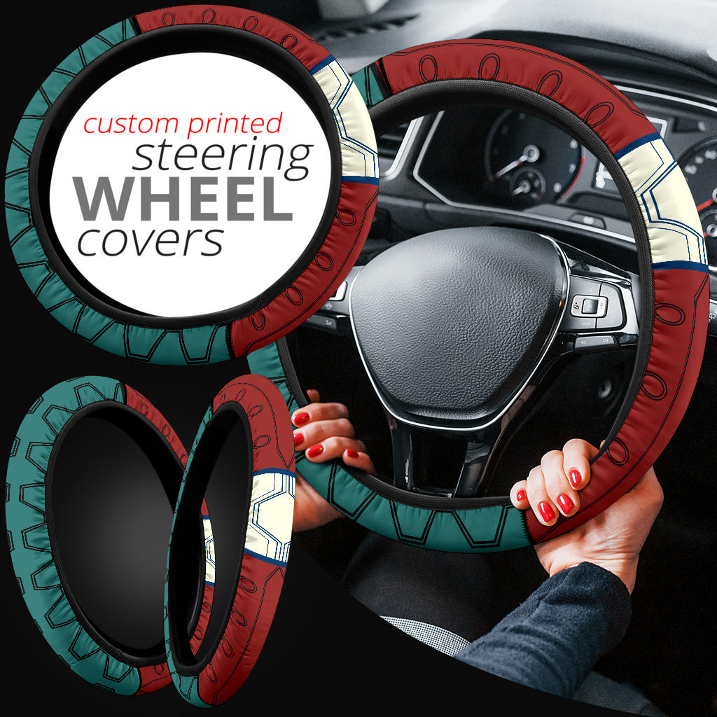 My Hero Academia Midoriya Izuku Car Steering Wheel Cover