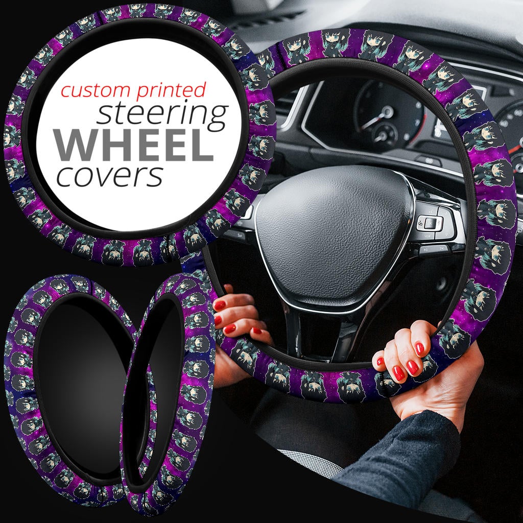 Muichiro Tokito Demon Slayer Anime Premium Custom Car Steering Wheel Cover 1 Nearkii