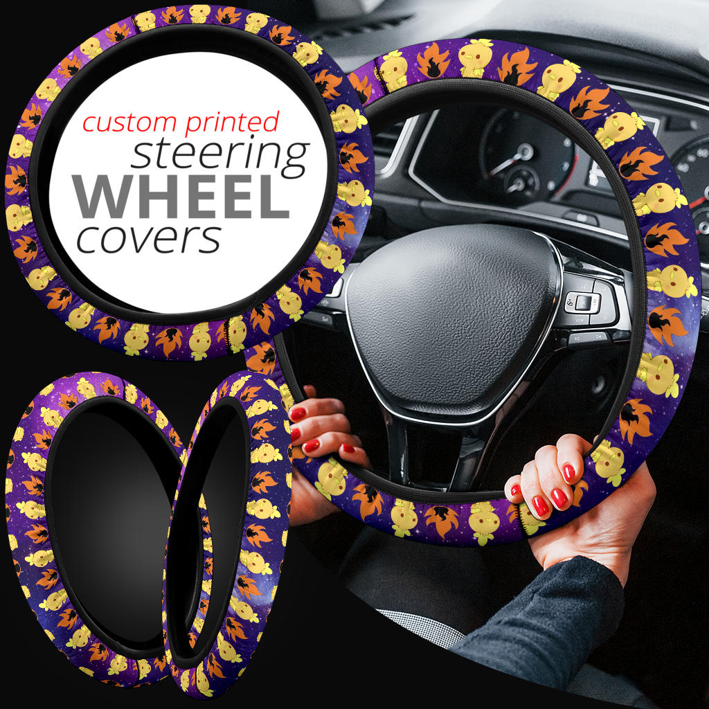 Pokemon Torchic Car Steering Wheel Cover