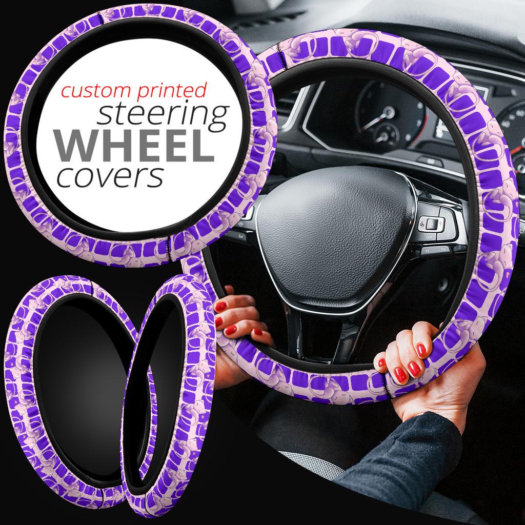 Cutie Mew Pokemon Steering Wheel Cover Nearkii