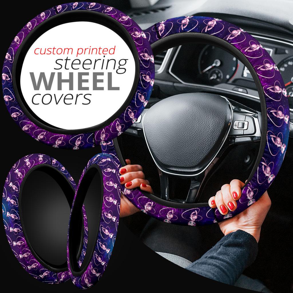 Mew Pokemon Anime Custom Car Steering Wheel Cover Nearkii