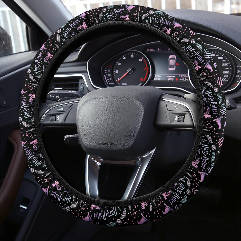 Harry Potter Color Premium Car Steering Wheel Cover Nearkii