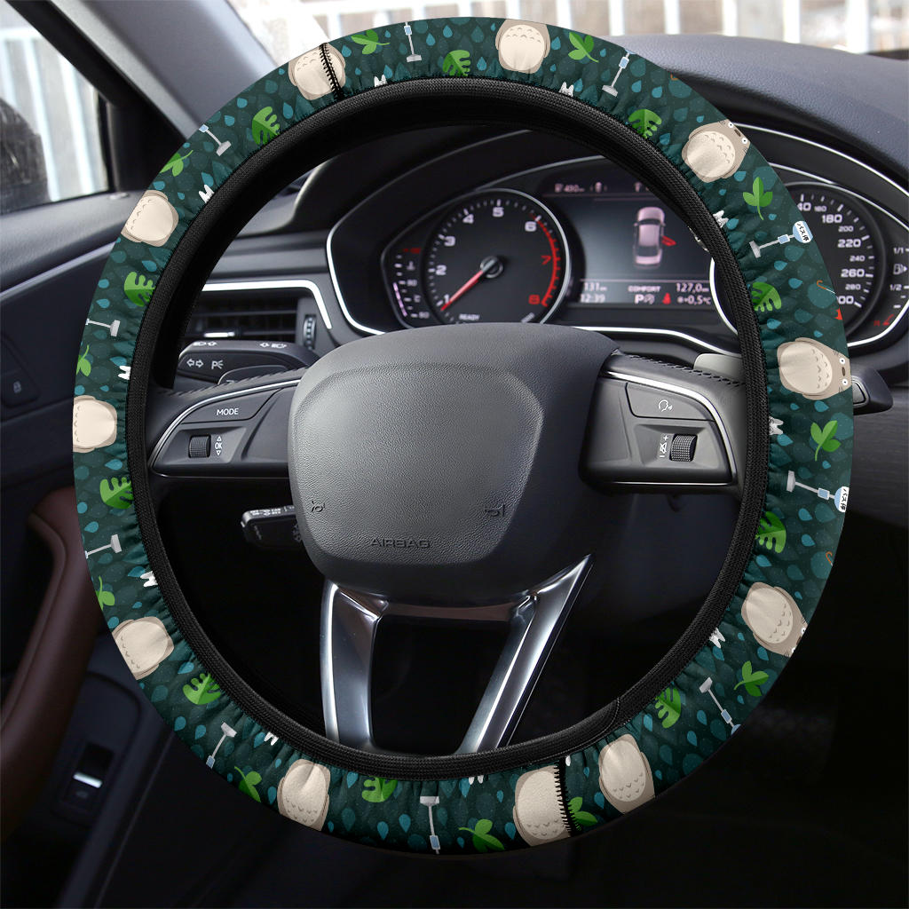 Ghibli Totoro Cute Rain Premium Car Steering Wheel Cover Nearkii