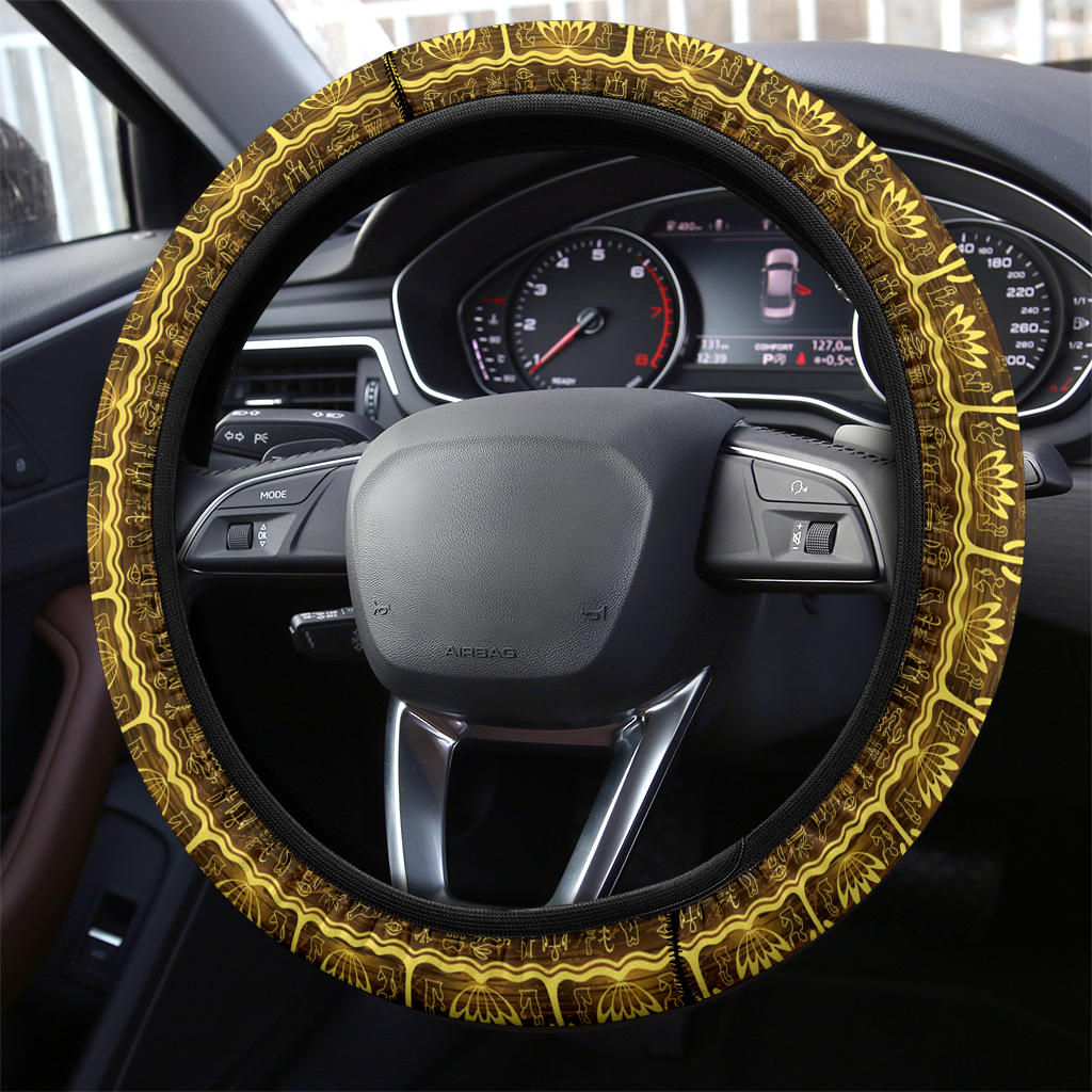 Fashion Egypt Seamless Premium Car Steering Wheel Cover Nearkii