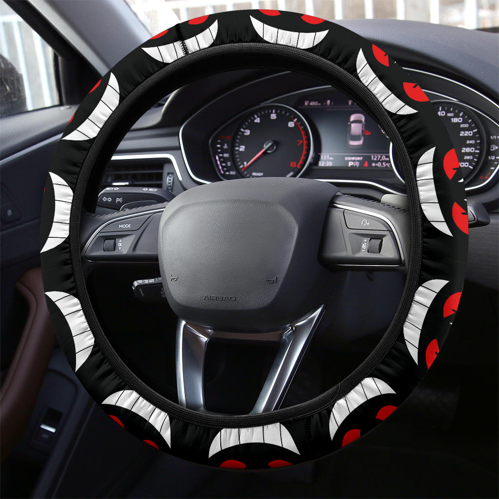 Pokemon Ghost Gengar Face Premium Custom Car Steering Wheel Cover Nearkii