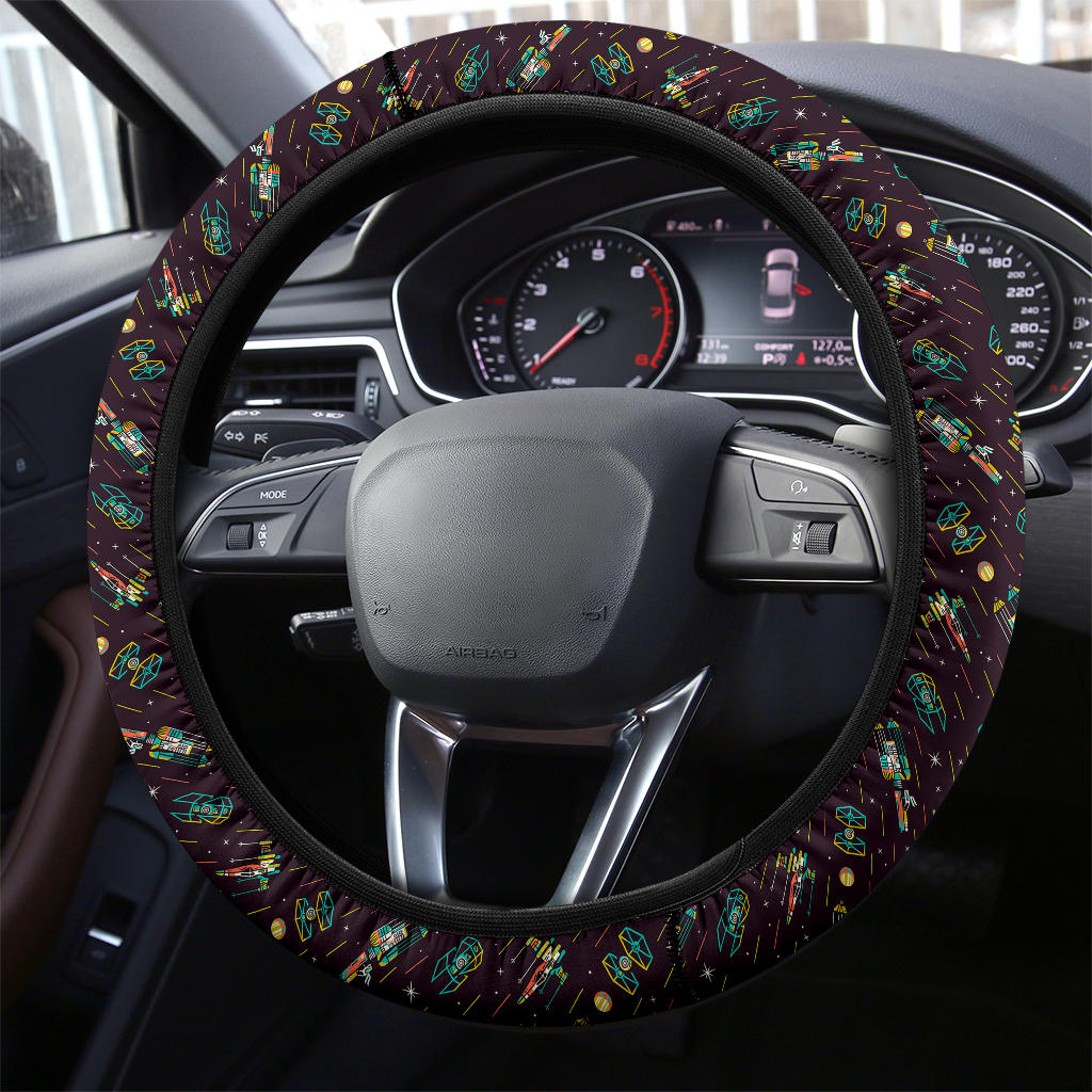 Star Wars Aircraft Premium Car Steering Wheel Cover Nearkii