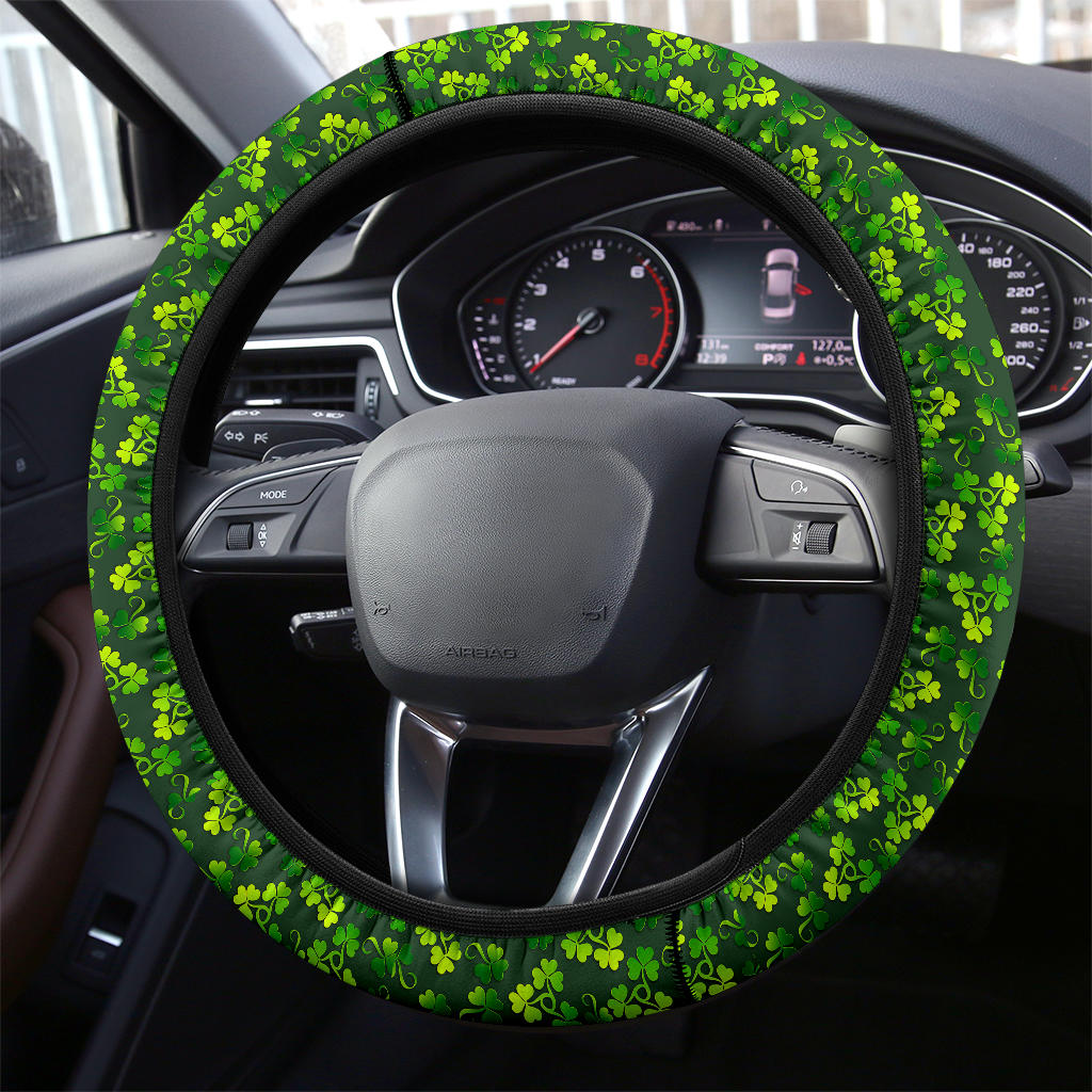 Irish Patrich Day Premium Car Steering Wheel Cover Nearkii