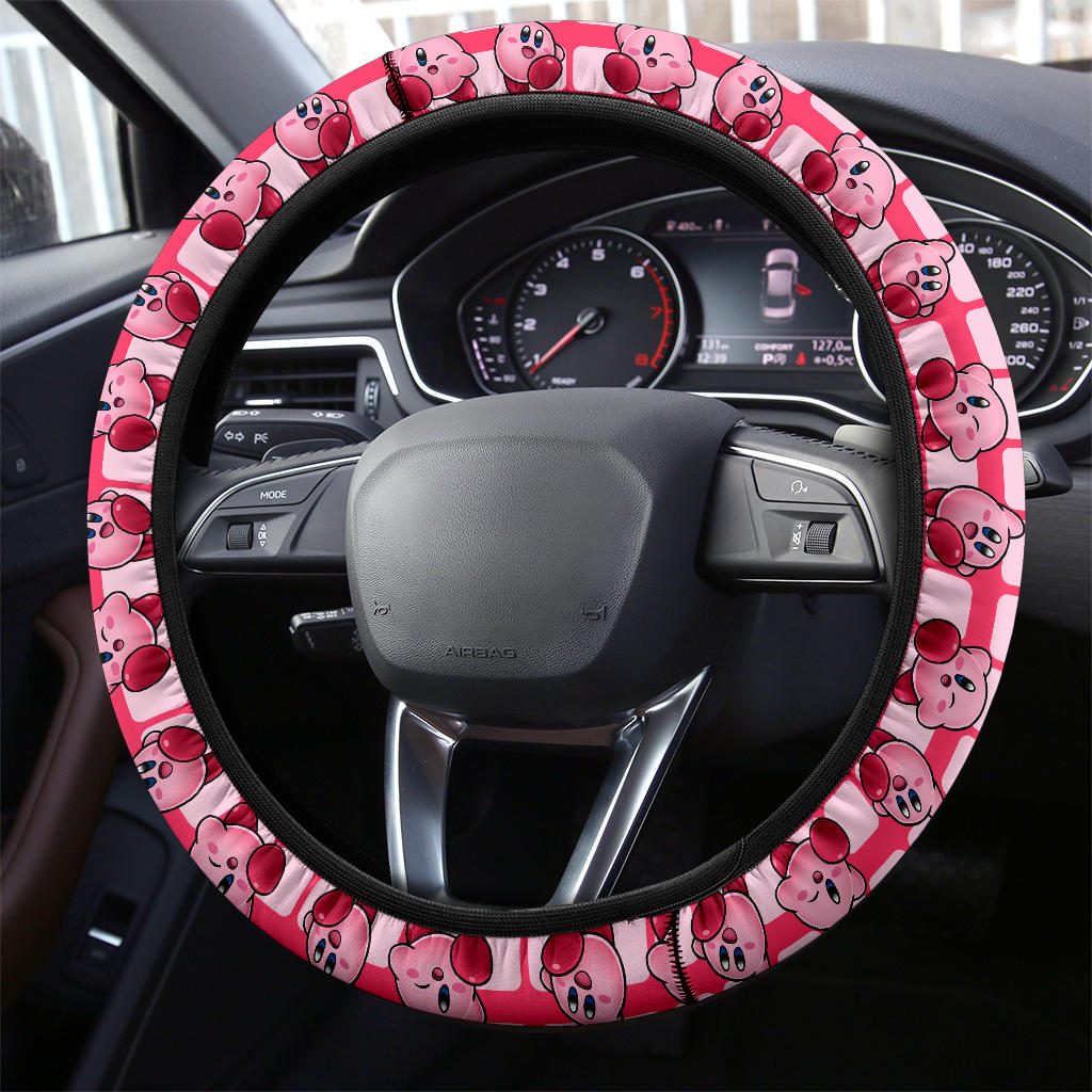 Kirby Premium Custom Car Steering Wheel Cover Nearkii