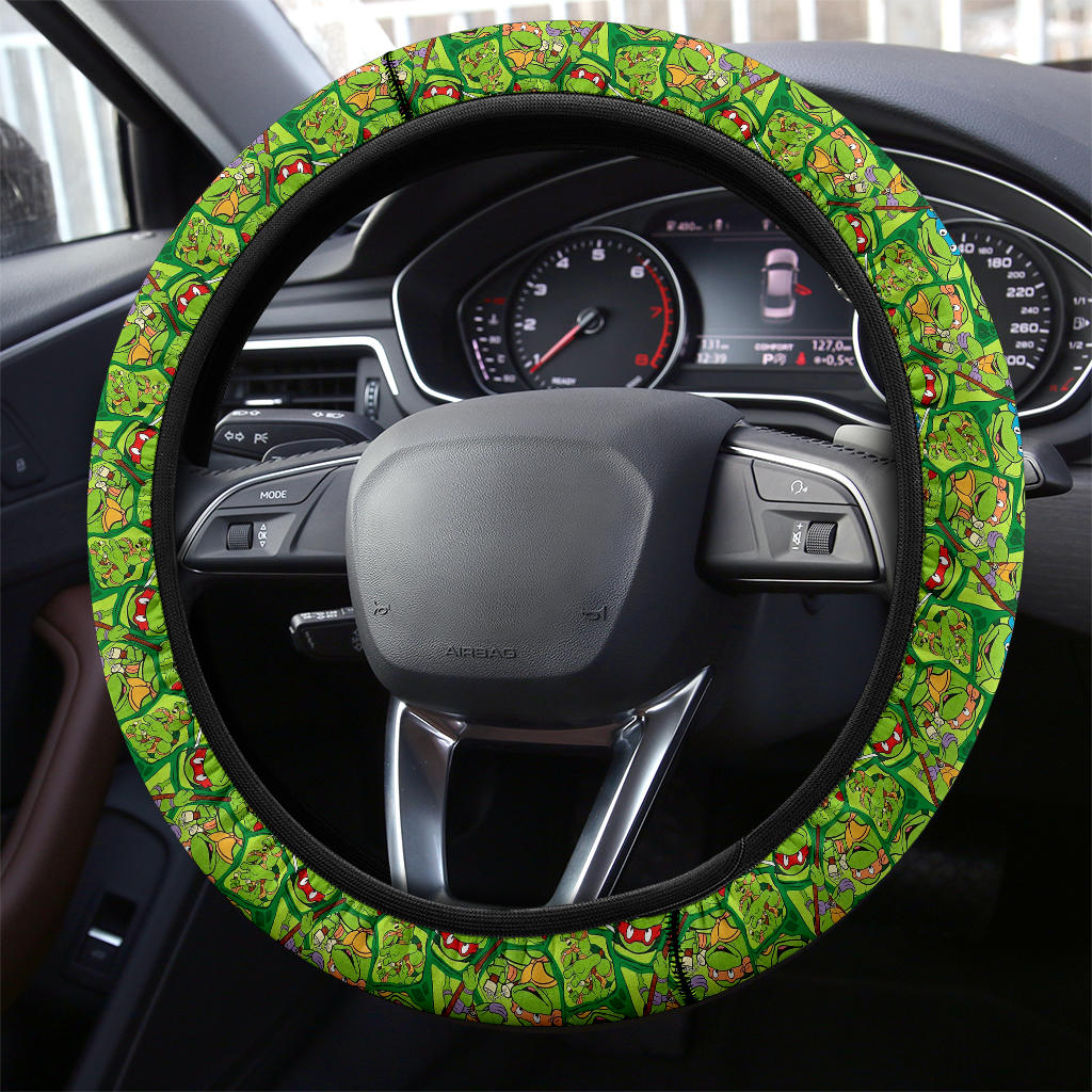 Ninja Turtle TMNT Premium Car Steering Wheel Cover Nearkii