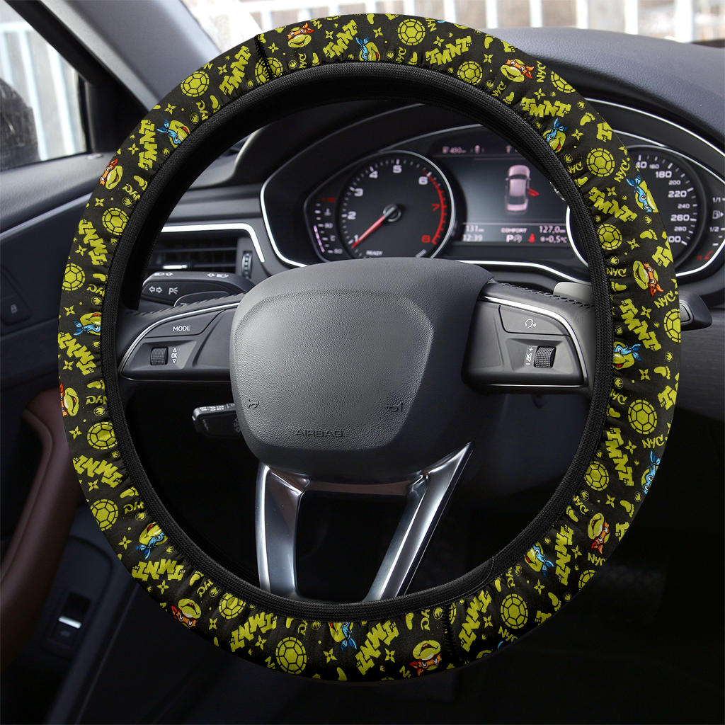 TMNT Premium Car Steering Wheel Cover Nearkii