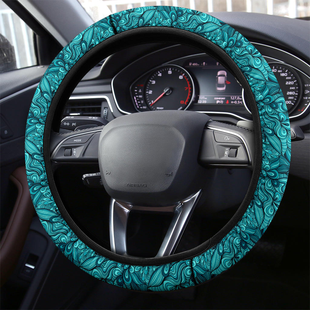 Ocence Blue Premium Car Steering Wheel Cover Nearkii