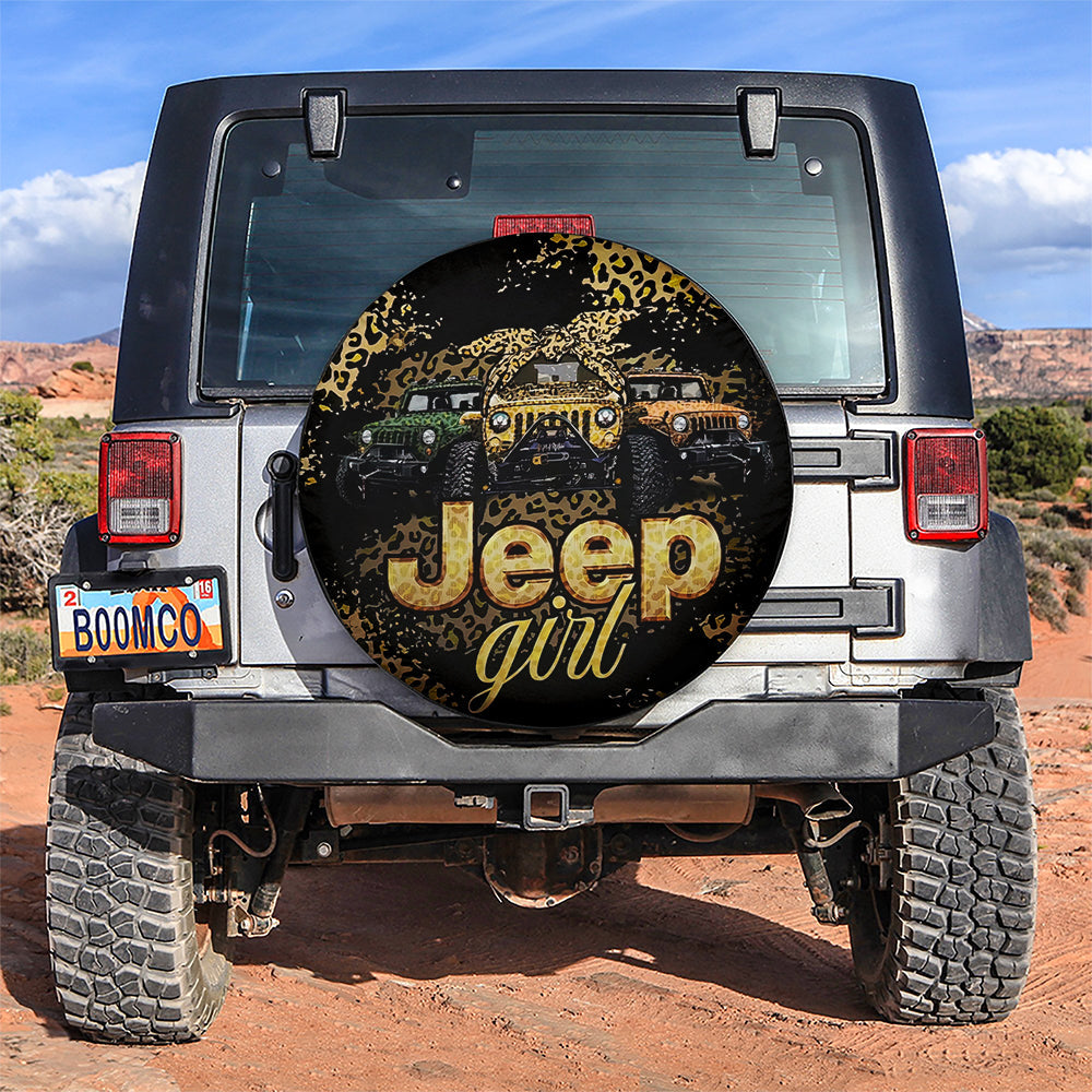 Cute 3 Jeep Girls Ribbon Car Spare Tire Covers Gift For Campers Nearkii