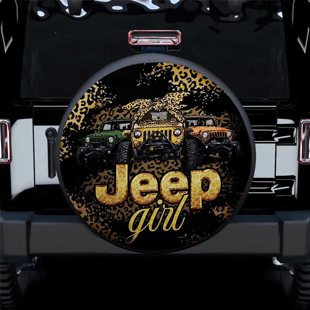 Cute 3 Jeep Girls Ribbon Car Spare Tire Covers Gift For Campers Nearkii